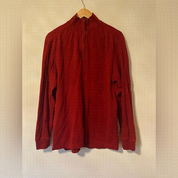 Timberland pull over sweater dark red Men’s - Picture 1 of 4